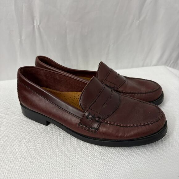 G.H. Bass & Co. Brown Leather Loafers - Picture 1 of 9
